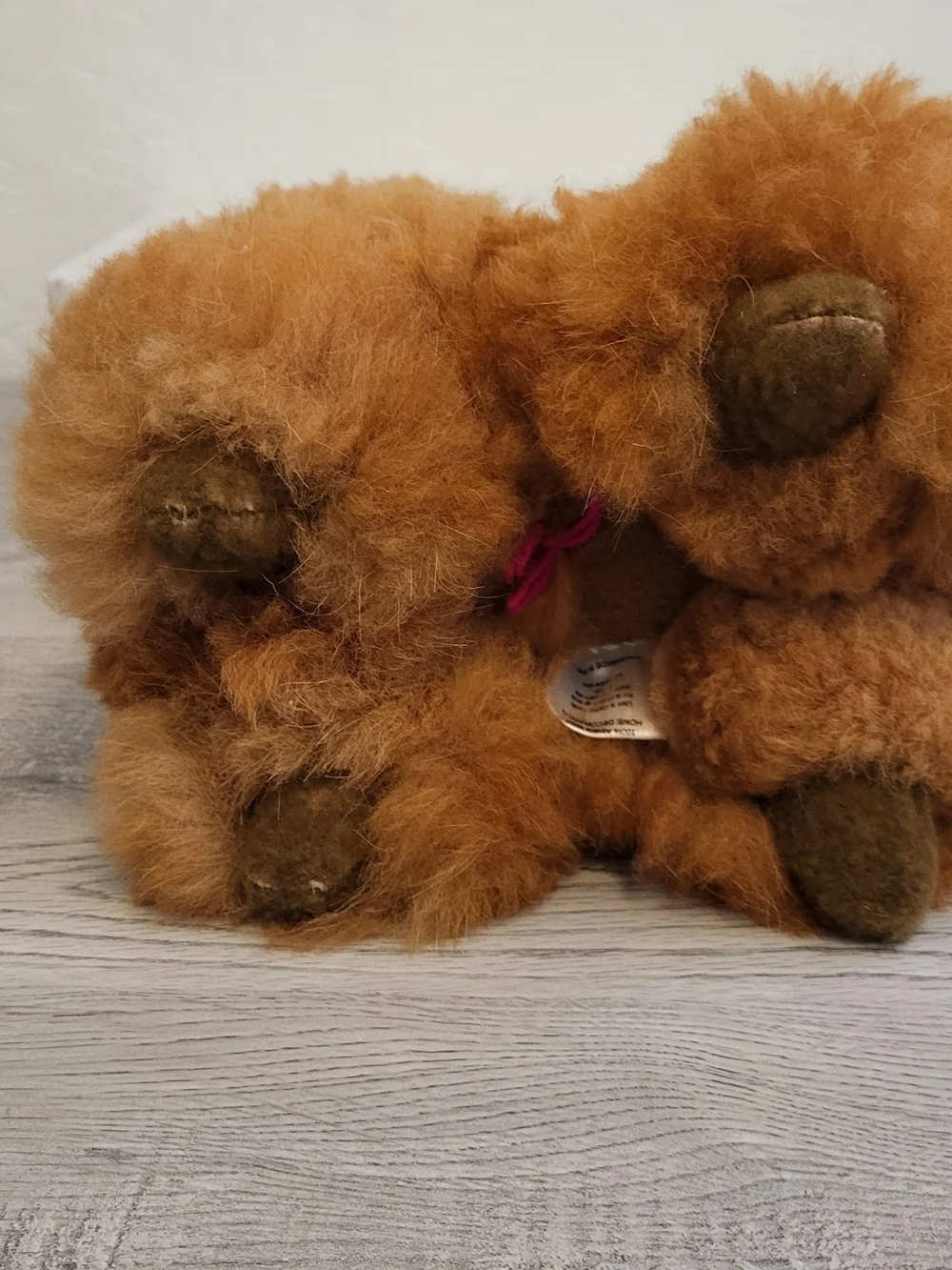 Plush Brown Alpaca Stuffed Animal - Llama NWT